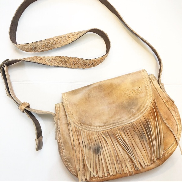 Bed Stu East End Boho Bag with fringe like new - Picture 2 of 8